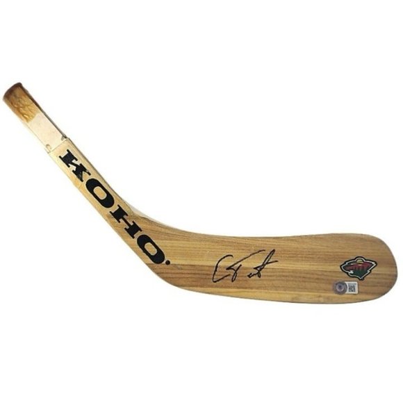 Cam Talbot Autographed Minnesota Wild Hockey Stick Blade Beckett Proof Signed - Picture 3 of 7